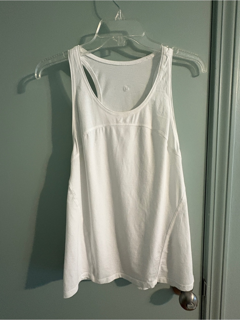 lululemon athletica White Love Racerback Tank - Size 6